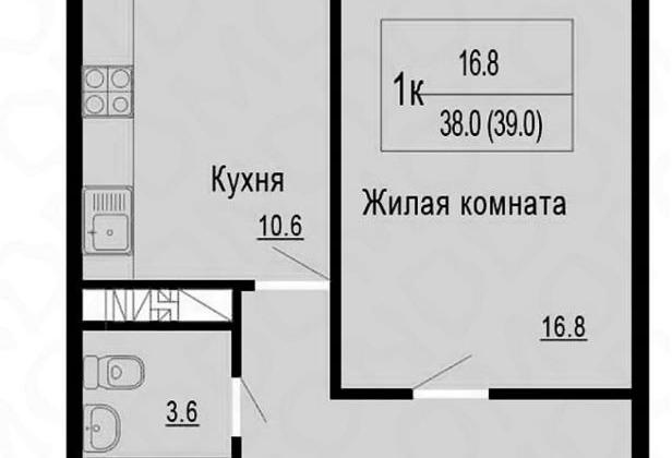 Купить 1-комнатную квартиру