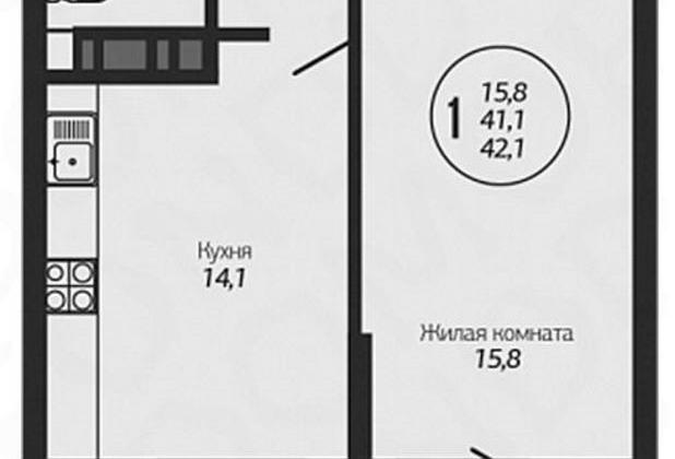 Купить 1-комнатную квартиру