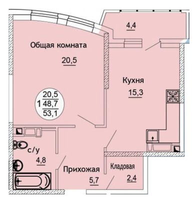Купить 1-комнатную квартиру